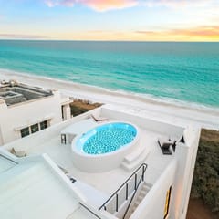 Alys Beach Gulf-Front Estate • Rooftop Pool, Outdoor Kitchen, Private Beach
