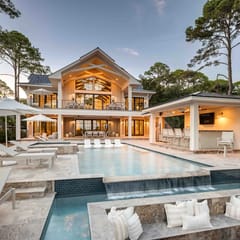 Sea Pines Estate • Private Oceanfront, Heated Pool, Spa, Fire Pit